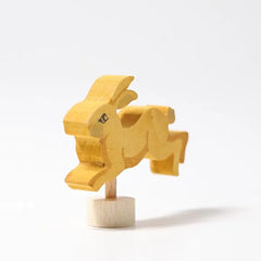 Geburtstagsstecker Hase springend - 04233 Grimms