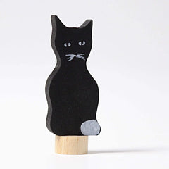 Geburtstagsstecker Katze Grimms