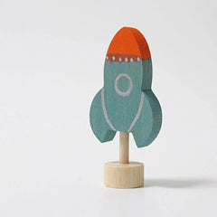 Geburtstagsstecker Rakete Grimms