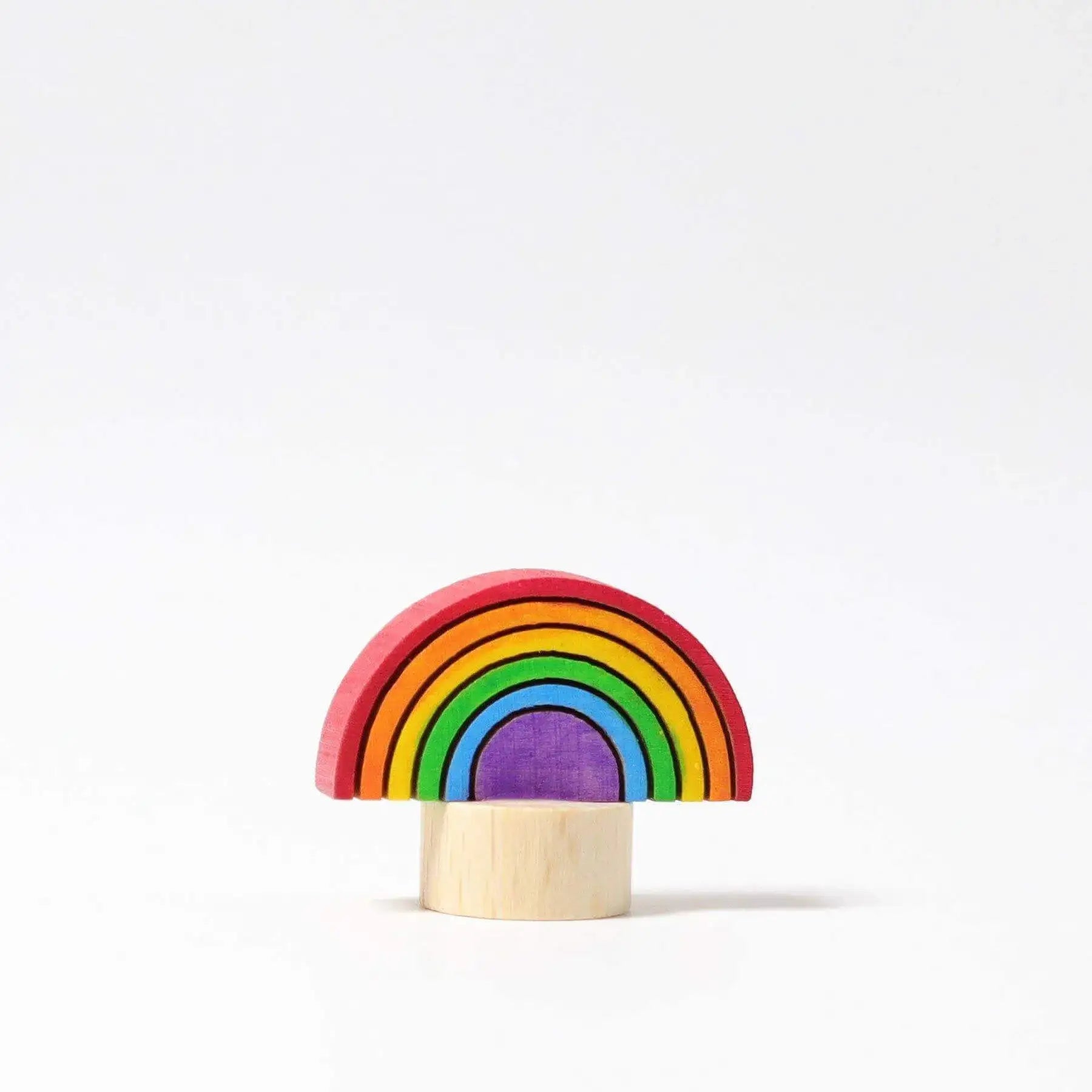 Geburtstagsstecker Regenbogen Grimms