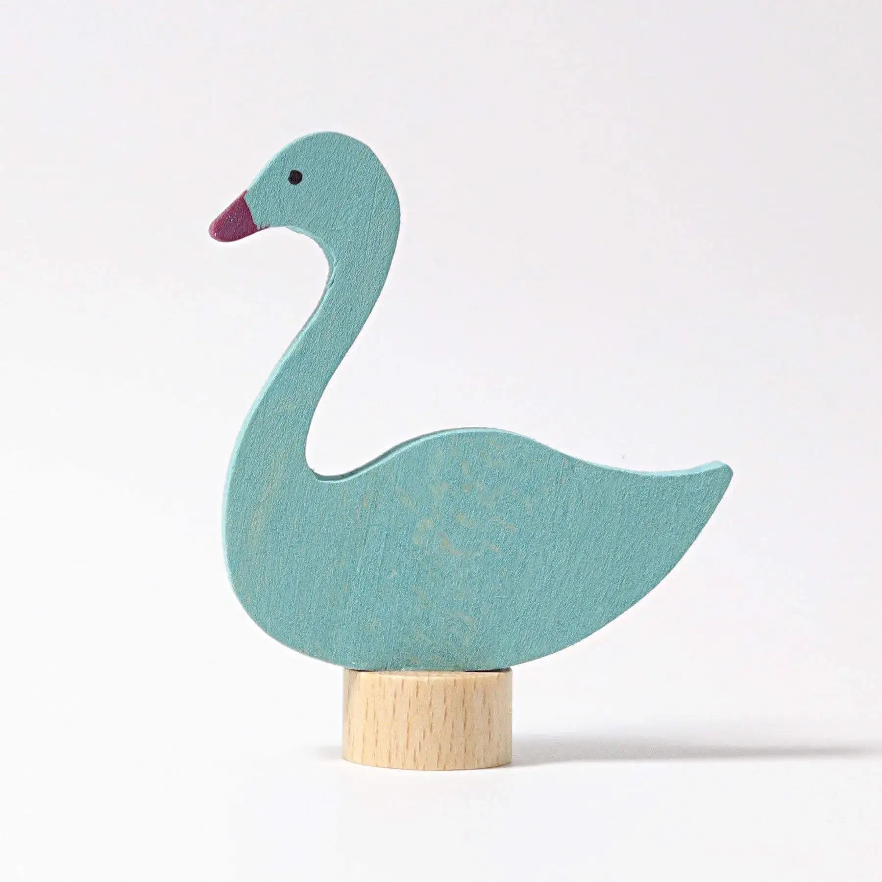 Geburtstagsstecker Schwan Grimms