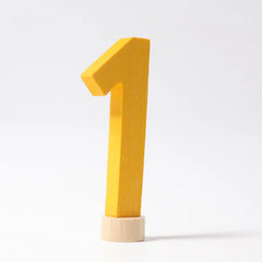 Geburtstagsstecker Zahl 1 - 04601 Grimms