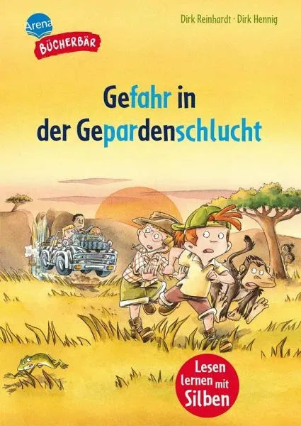 Gefahr in der Gepardenschlucht - 9783401722115 Arena Verlag