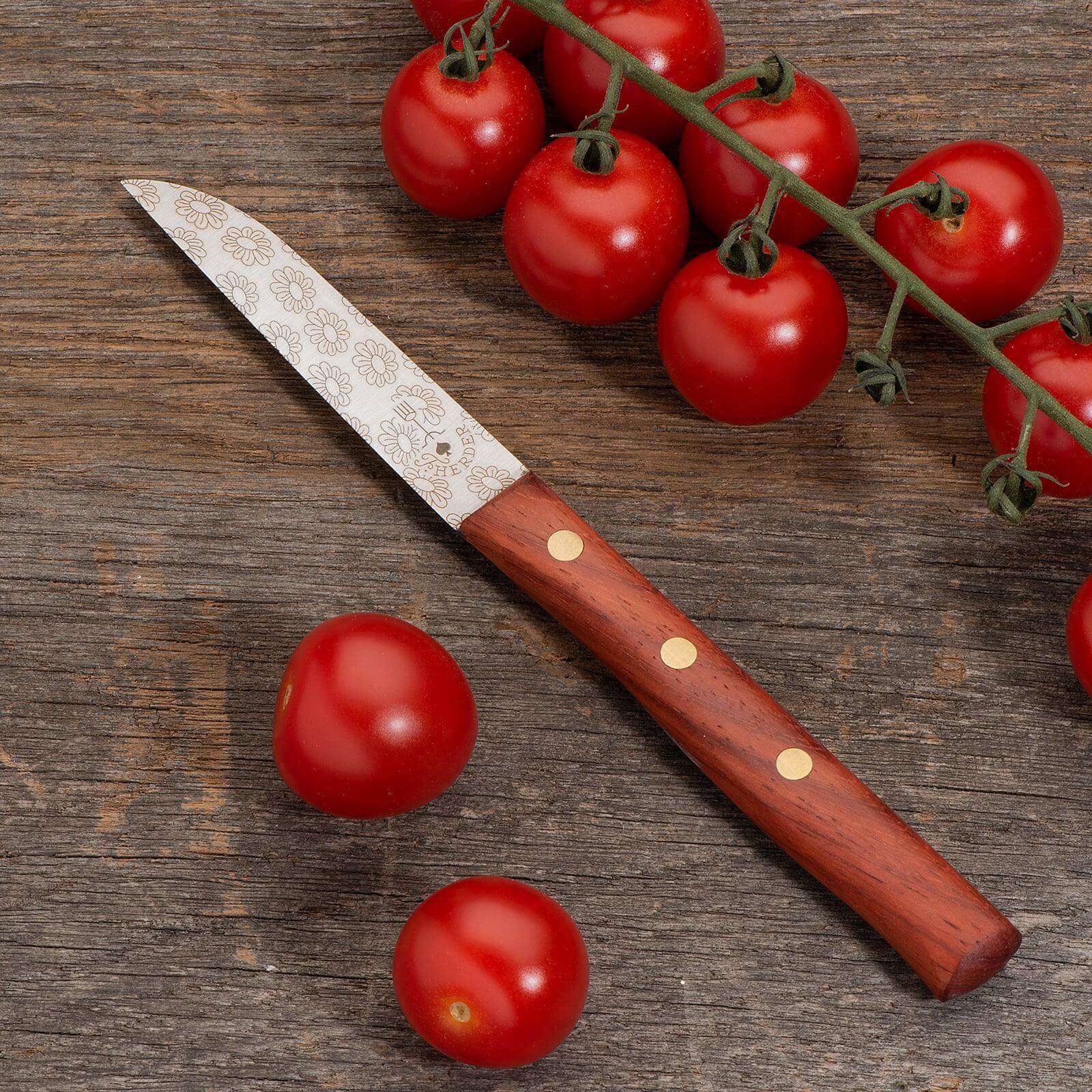 Gemüsemesser Padouk Friedrich Herder