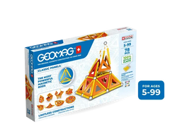 Geomag Magnetbaukasten - Classic Panels - 78 Teile - 507041 Invento