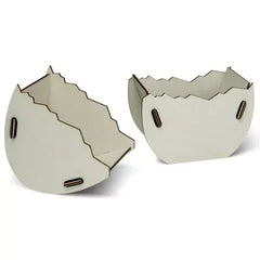 Geschenkbox Osterei Bausatz creme