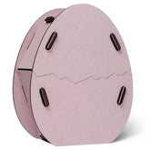 Geschenkbox Osterei Bausatz hellrosa