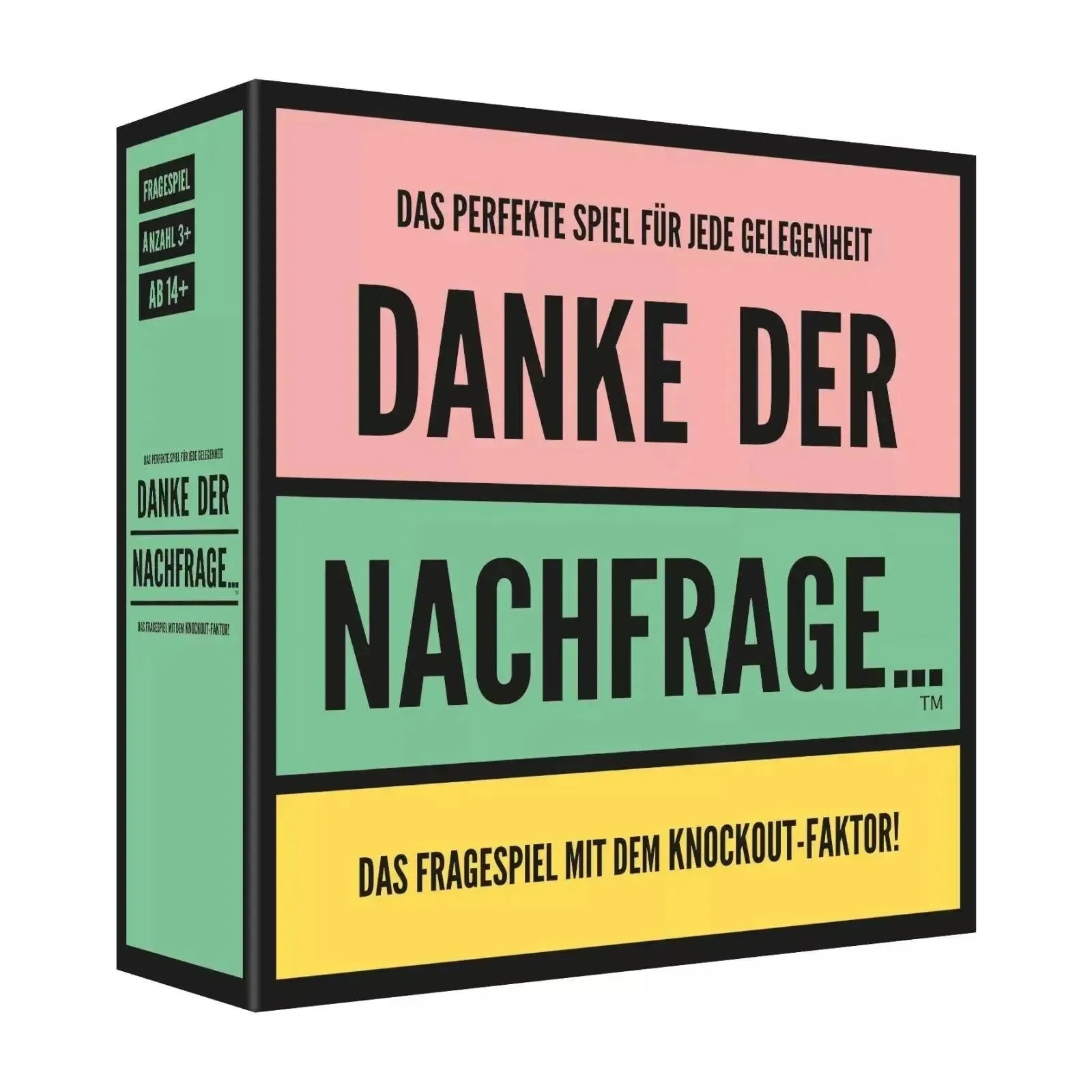 Gesellschaftsspiel Danke der Nachfrage (Kopie) Kylskapspoesi
