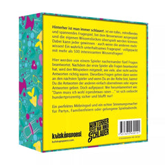 Gesellschaftsspiel Hinterher ist man immer schlauer (Kopie) Kylskapspoesi