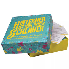 Gesellschaftsspiel Hinterher ist man immer schlauer (Kopie) Kylskapspoesi