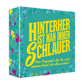 Gesellschaftsspiel Hinterher ist man immer schlauer (Kopie) Kylskapspoesi