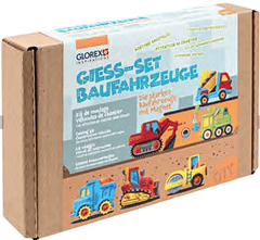 Giess-Set Baufahrzeuge Glorex