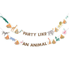 Girlande Party like an Animal - 202834 Meri Meri