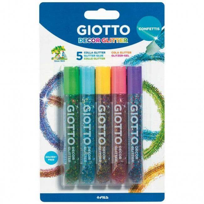 Glitter-Klebestifte - Konfetti Giotto