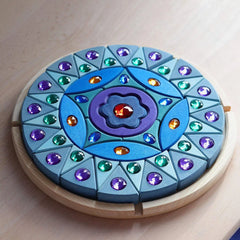 Glitzermandala Grimms