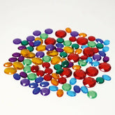 Glitzersteine klein Acryl 100 Stück Grimms