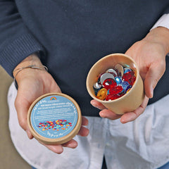 Glitzersteine klein Acryl 100 Stück Grimms