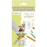 Graffy Nature Puppet – Bastel- und Malbuch - GY152C Exaclair