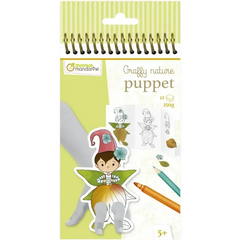 Graffy Nature Puppet – Bastel- und Malbuch - GY152C Exaclair
