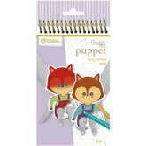 Graffy Puppet – Bastel- und Malbuch - GY137C Exaclair