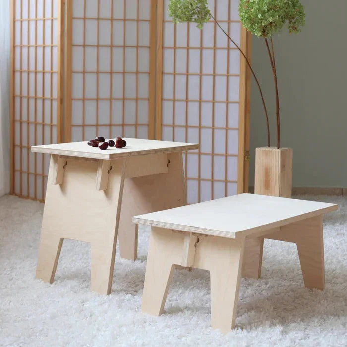 Grimm's Möbel - Hocker "Haru" - Klein/Groß - 25060 Grimms