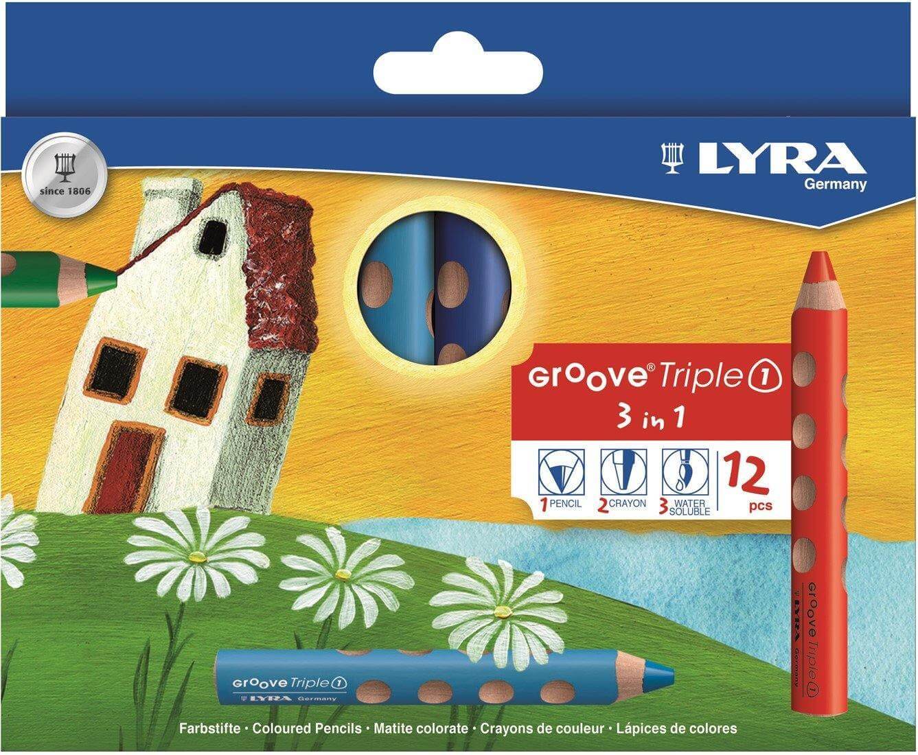 Groove Triple 1 - 12 Farben LYRA