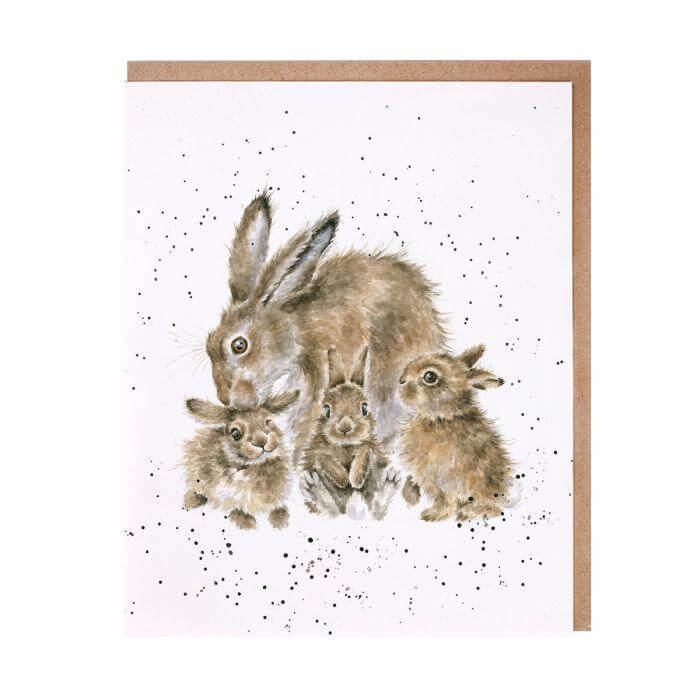 Grußkarte - forever and always Wrendale