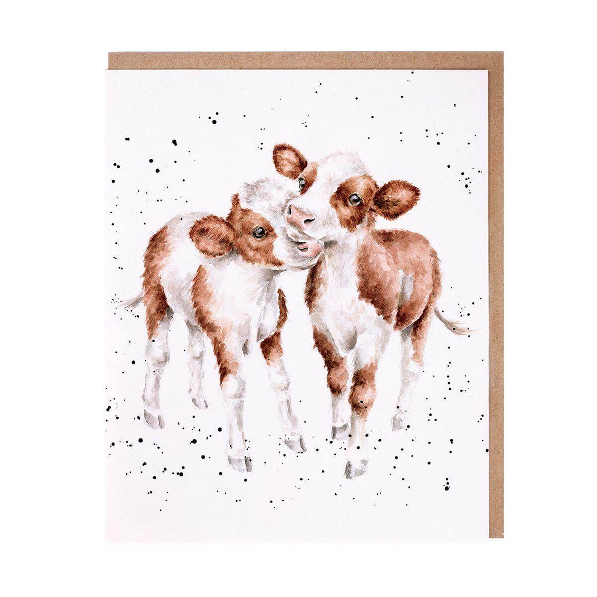 Grußkarte - my best friend Wrendale