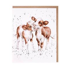 Grußkarte - my best friend Wrendale