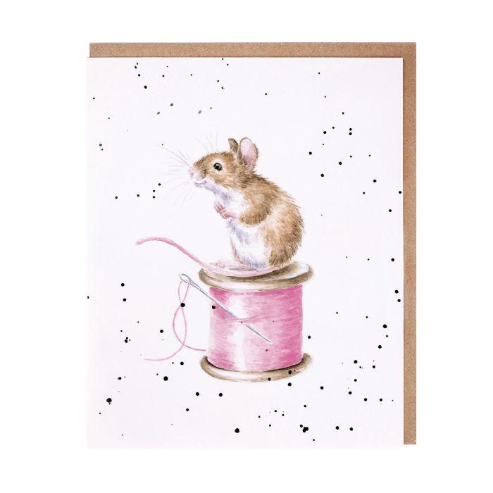 Grußkarte - sew it begins Wrendale