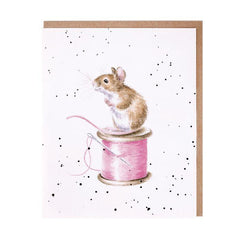 Grußkarte - sew it begins Wrendale