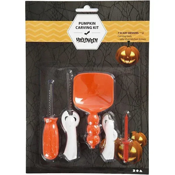 Handwerkzeug und Zangen Werkzeug zum Kürbisschnitzen, 1 Set - 5712854001410 Creativ Company