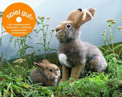 Häschen Hoppel graubraun Kösen