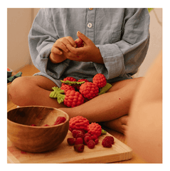 Himbeere zum Baden & Beißen Oli &Carol