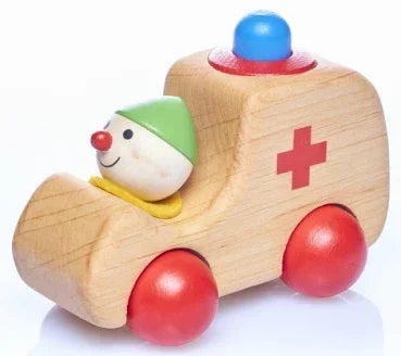 Holz Notarzt Saniwicht mit Hupe - 120011 Pfingstweid