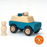 Holzauto Pippa Polizei - 110 Holler poller