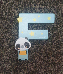 Holzbuchstabe F pastell Jura Toys