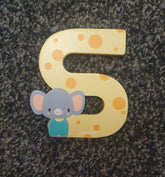Holzbuchstabe S pastell Jura Toys
