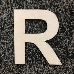 Holzbuchstaben natur zum Bemalen - R Efco