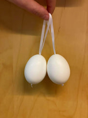 Hühnereier mit Band im 6er Pack Kimmerle