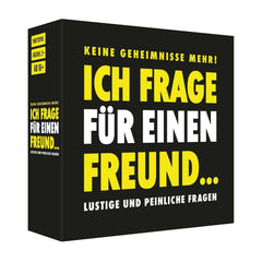Ich frage für einen Freund! Das ultimative Partyspiel für unvergessliche Spieleabende - 7331672430462 Kylskapspoesi