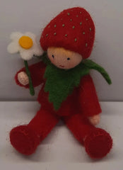 Jahreszeitenpüppchen - Biegepuppe Blumenkind Erdbeere - 91382993 Ambrosius
