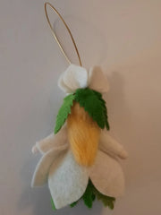 Jahreszeitenpüppchen Christrose zum Hängen