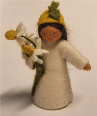 Jahreszeitenpüppchen Kamille (Blume in der Hand) - 40346 Kamille in der Hand-2 Ambrosius