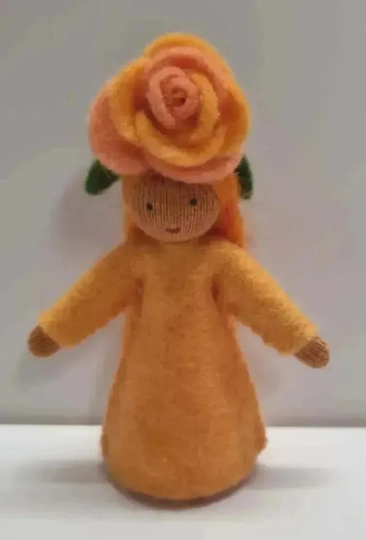 Jahreszeitenpüppchen Rose POC orange/rosa Ambrosius