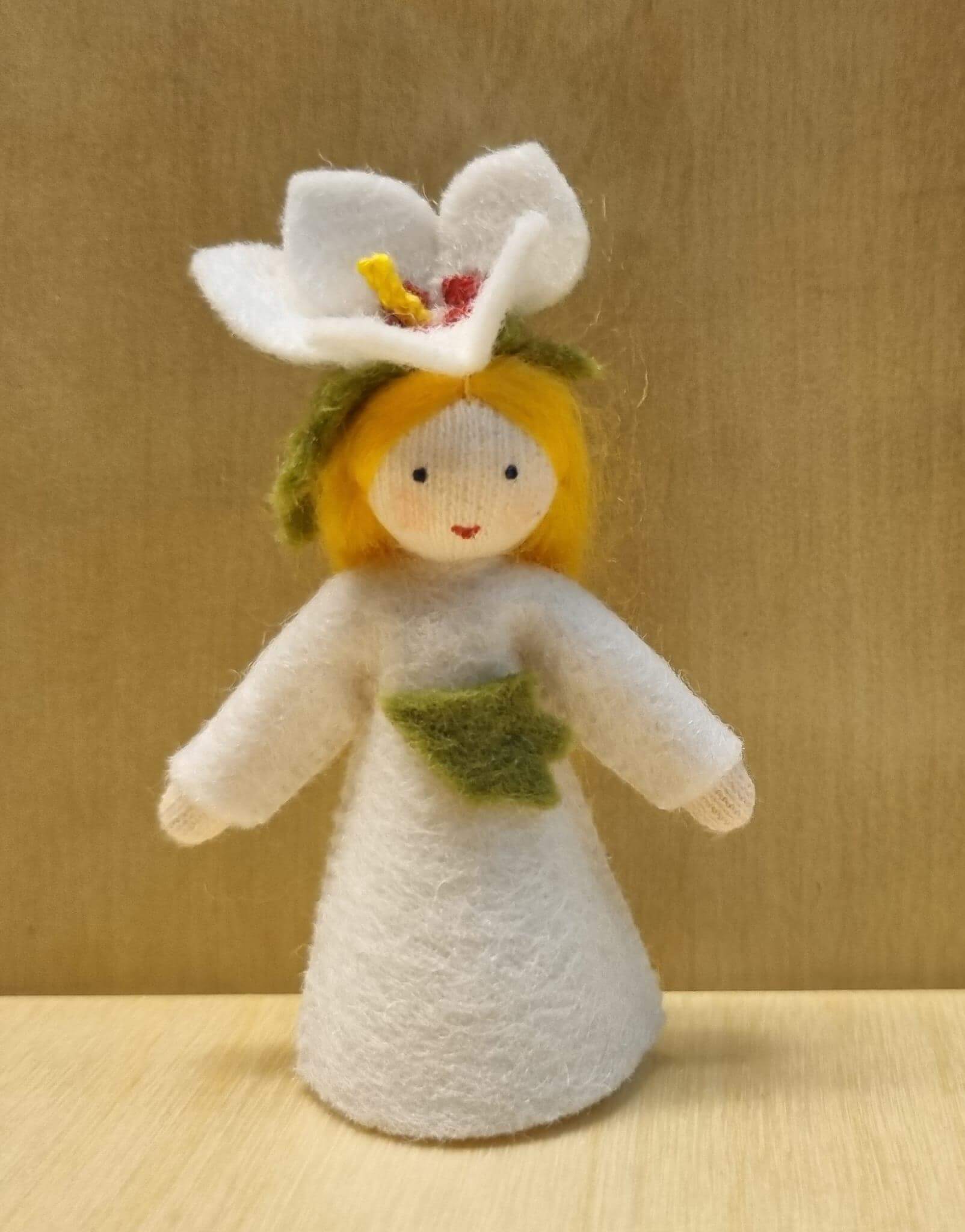 Jahreszeitenpüppchen weißer Hibiskus Ambrosius