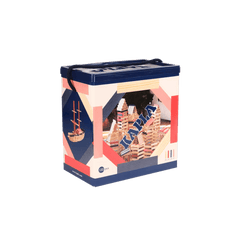 Kapla Box 120 Teile - rosa,rot,blau Kapla