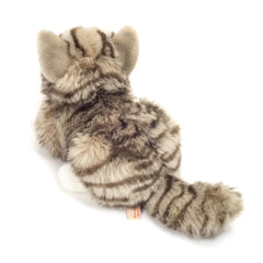 Katze liegend grau 20cm - 906919 Teddy Hermann