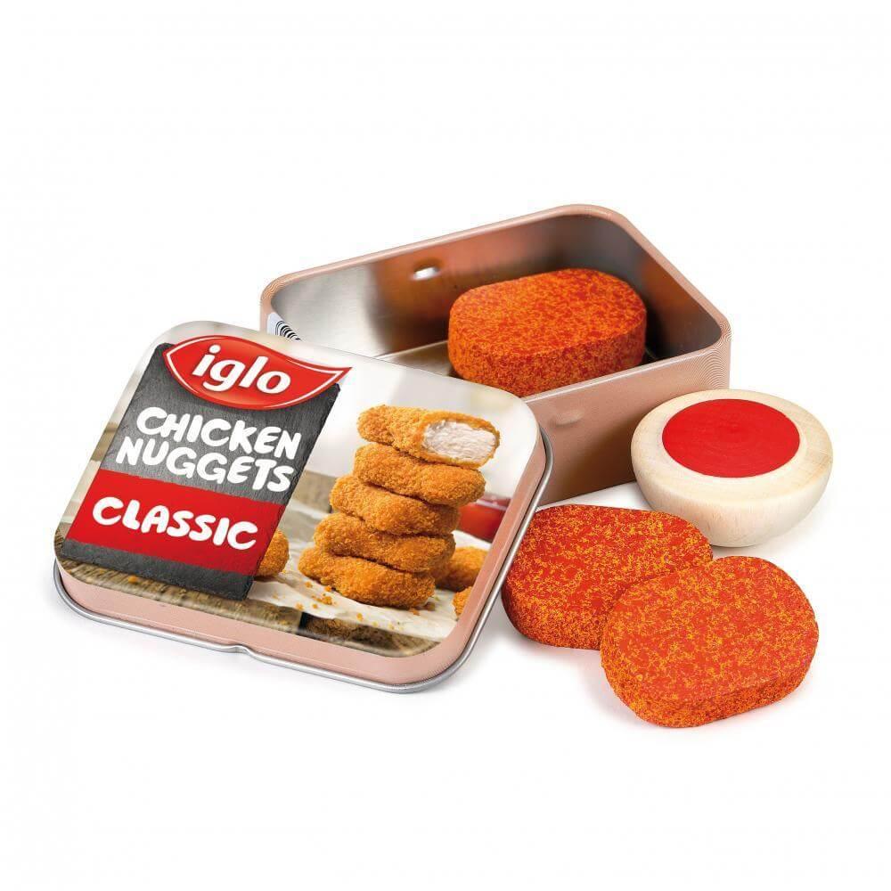 Chicken Nuggets von Iglo in der Dose Erzi