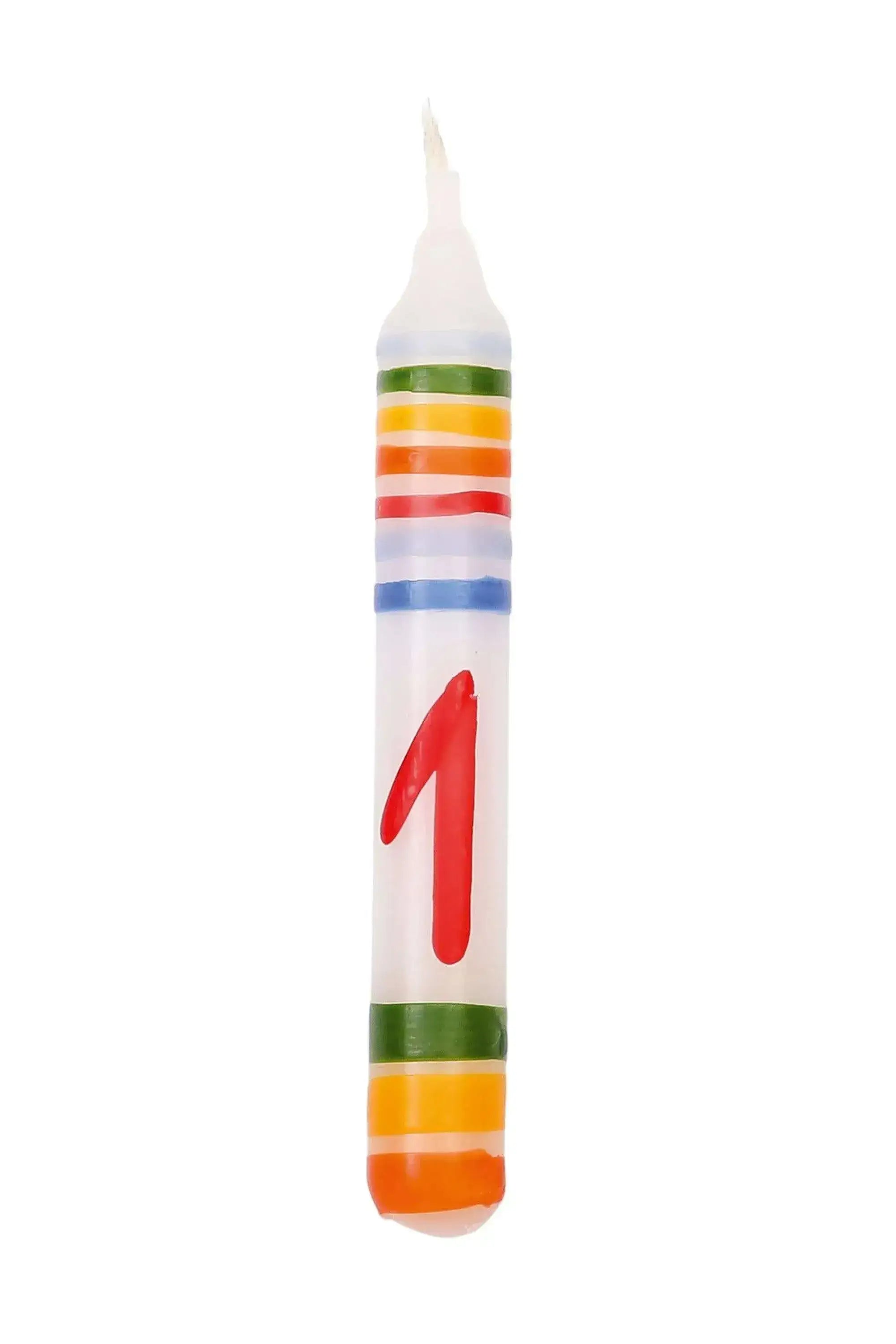 Kerze - Zahlen - ZAHL-1 Ahrens
